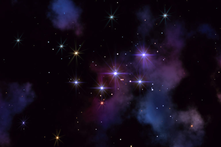 Kassiopeia1. Cassiopeia Constellation real photo.